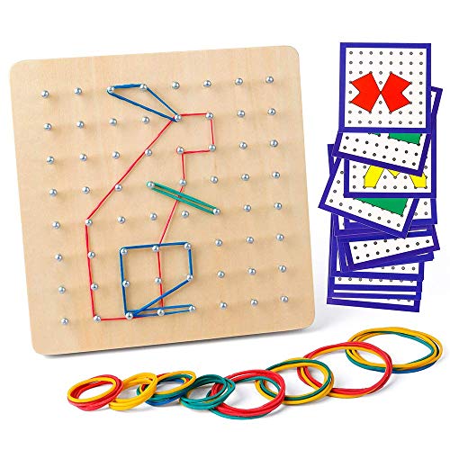 Montessori Puzzle Di Geometria Giocattolo Giochi Educativi Insegnamento Bambini 